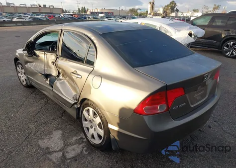 2007 Honda Civic Lx from USA, damaged, VIN 1HGFA16537L029616